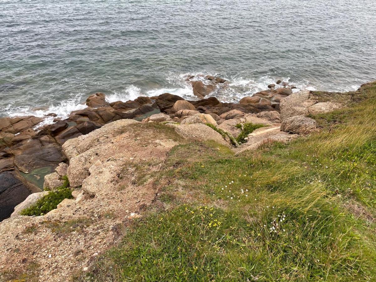 Au Petit Brick - Cosy Beachfront House Maupertus-sur-Mer Eksteriør bilde