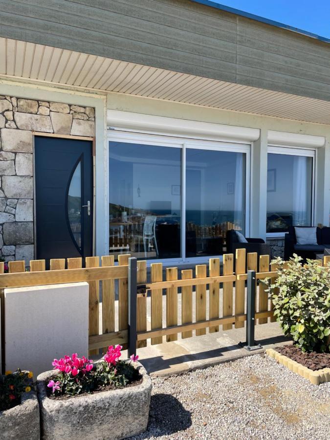 Au Petit Brick - Cosy Beachfront House Maupertus-sur-Mer Eksteriør bilde